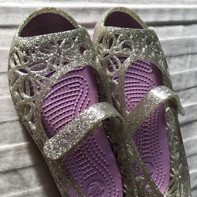 Crocs Isabella Glitter Flats Shopee Philippines