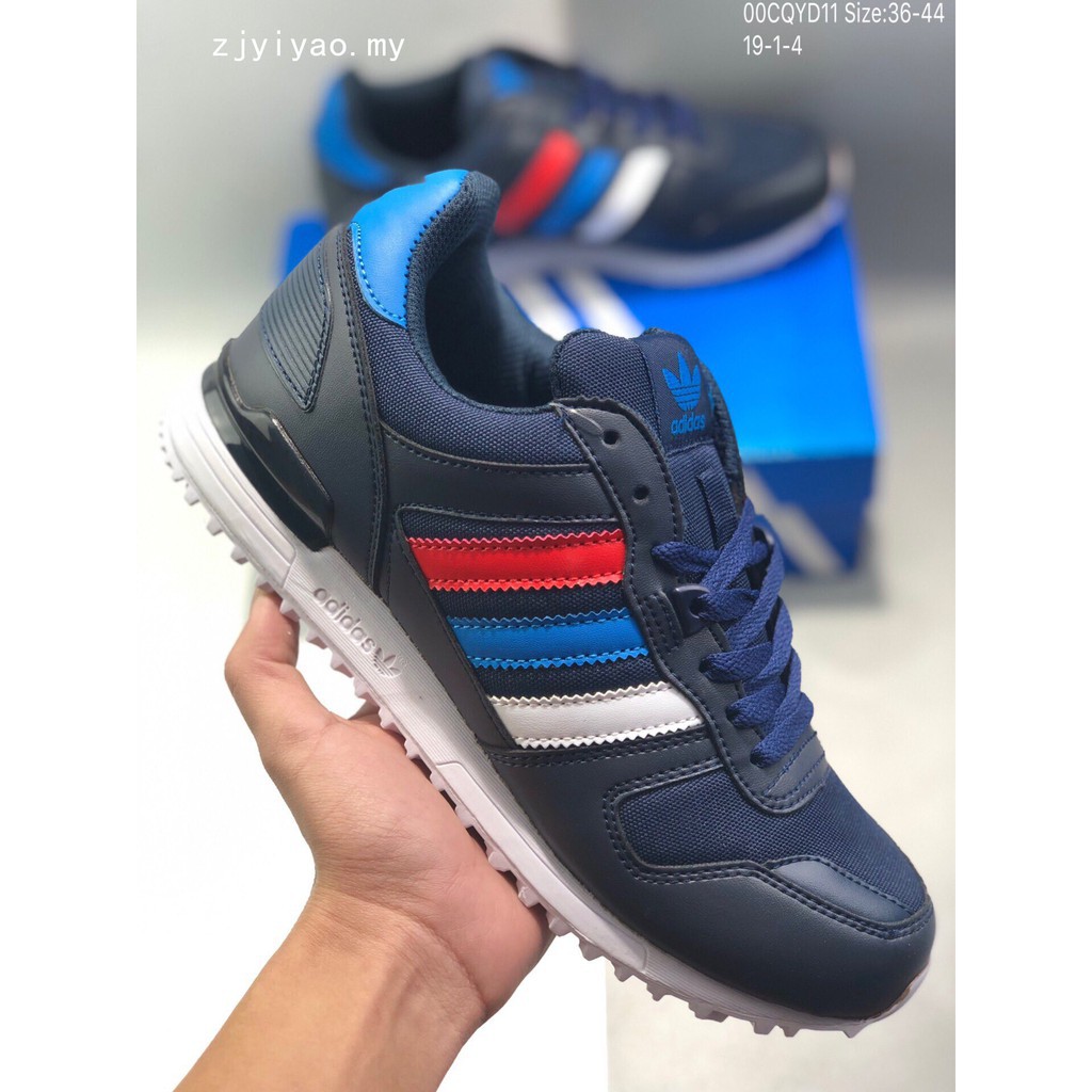 Adidas ZX 700 Women's shoes Men's sports Fashion Leather Run | Shopee  Philippines