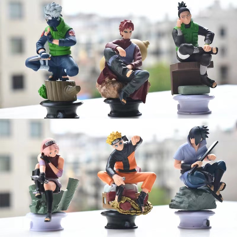 Naruto Anime 19th Generation Set Of 6 Figure | Shopee Philippines