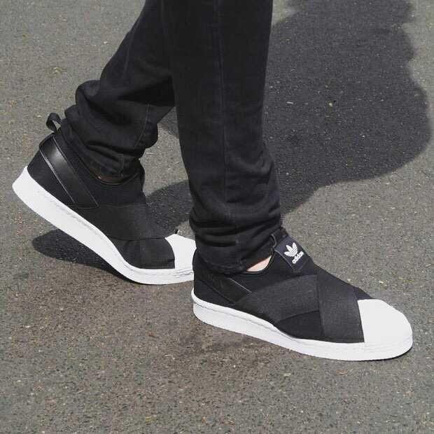 adidas superstar slip on sale