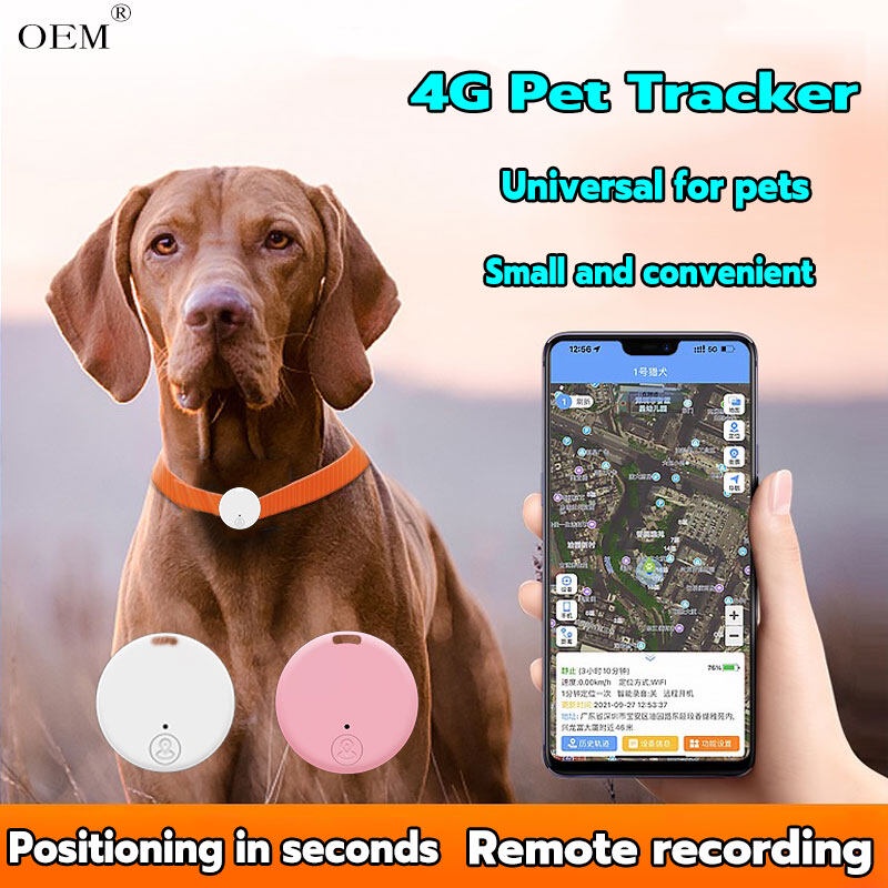 1pc Pet Smart Bluetooth Tracker Dog GPS Camera LocatorDogPortable