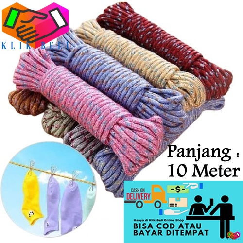 10 Meters Nylon Clothesline Rope Nylon Clothesline | Shopee Philippines