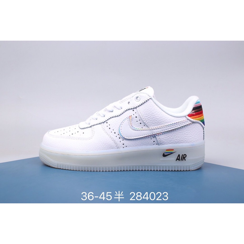 nike air force 1 rainbow sole