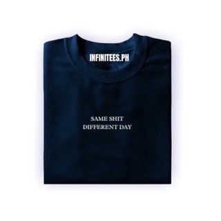 SAME SHIT, DIFFERENT DAY Oversized Minimalist Aesthetic Statement Shirt/Tshirts/Tees Unisex COD