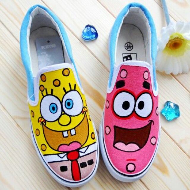 spongebob and patrick vans
