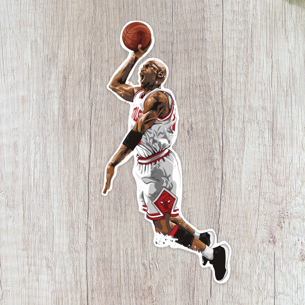 Michael Jordan 3 x 2 inches sticker Shopee Philippines