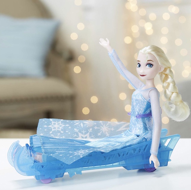 frozen sledding adventures set