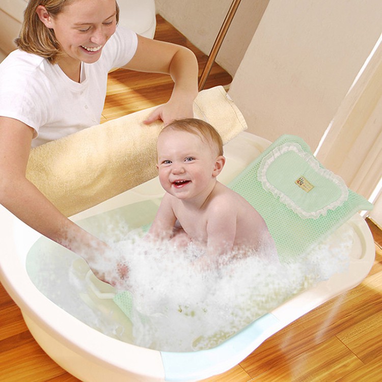 baby bath foam support