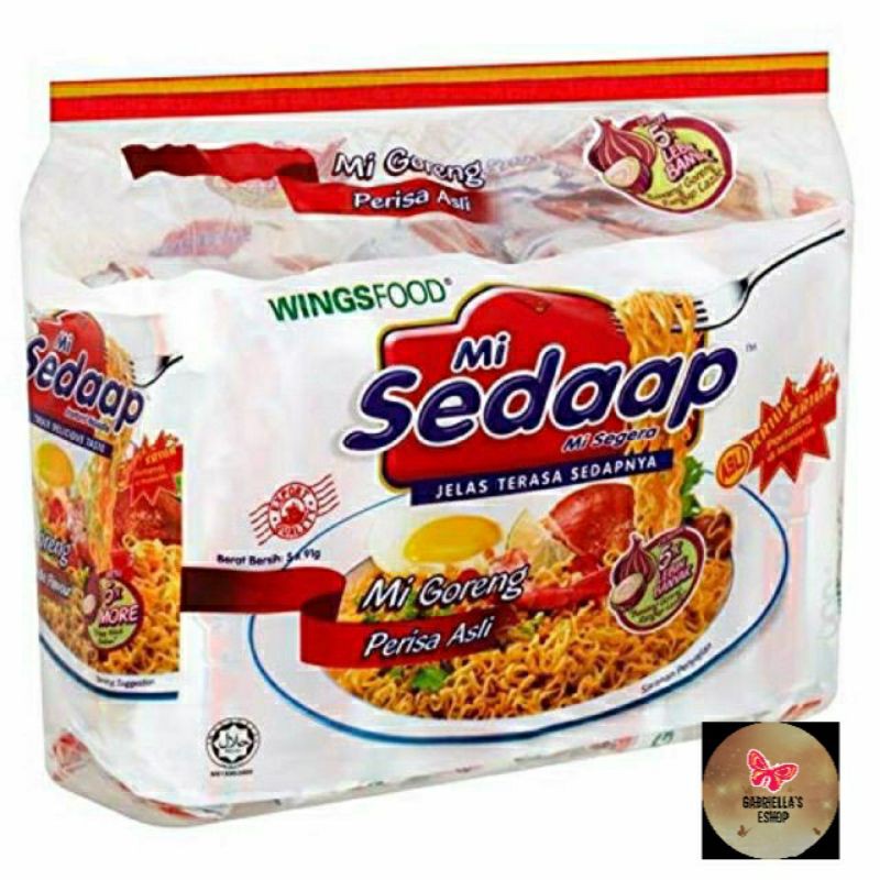 Mi Sedaap Malaysian Instant Stir Fry Noodles Like Korean Instant Food