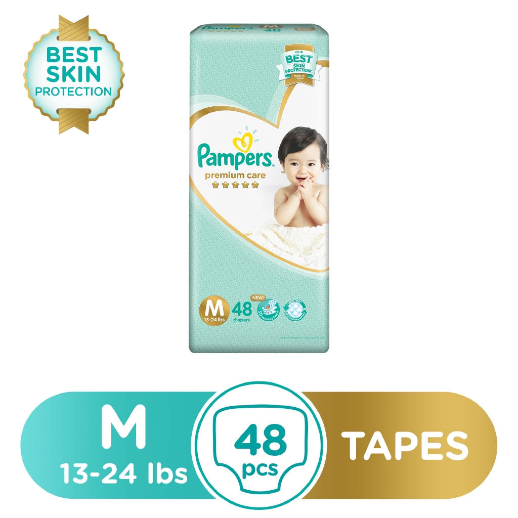 pampers 4 plus premium protection