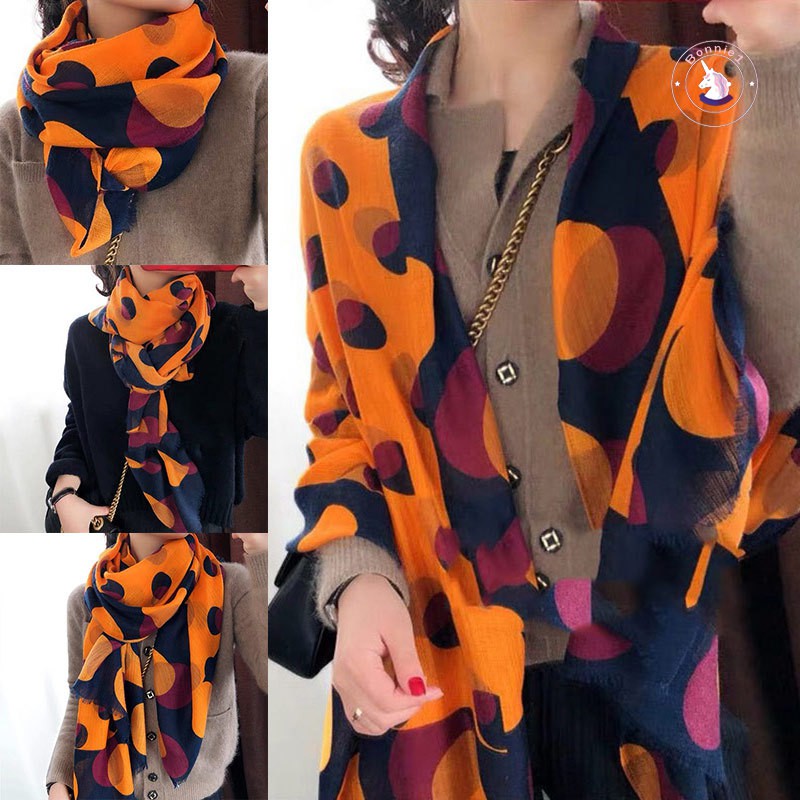 lightweight neck scarves