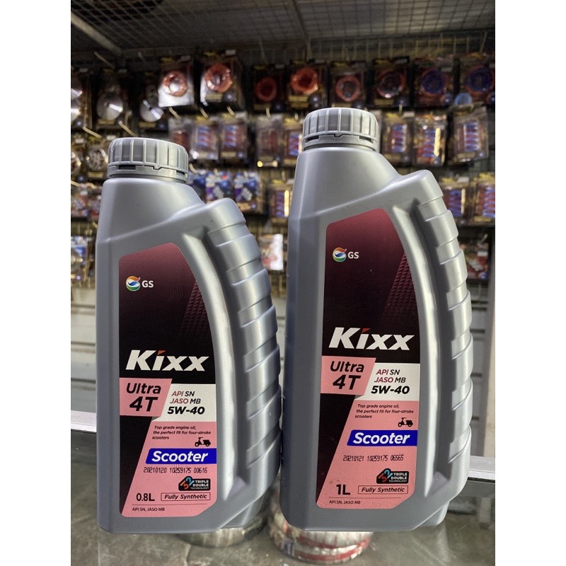 KIXX SCOOTER 5W40 FULLY & 10W40 SEMI SYNTHETIC | Shopee Philippines
