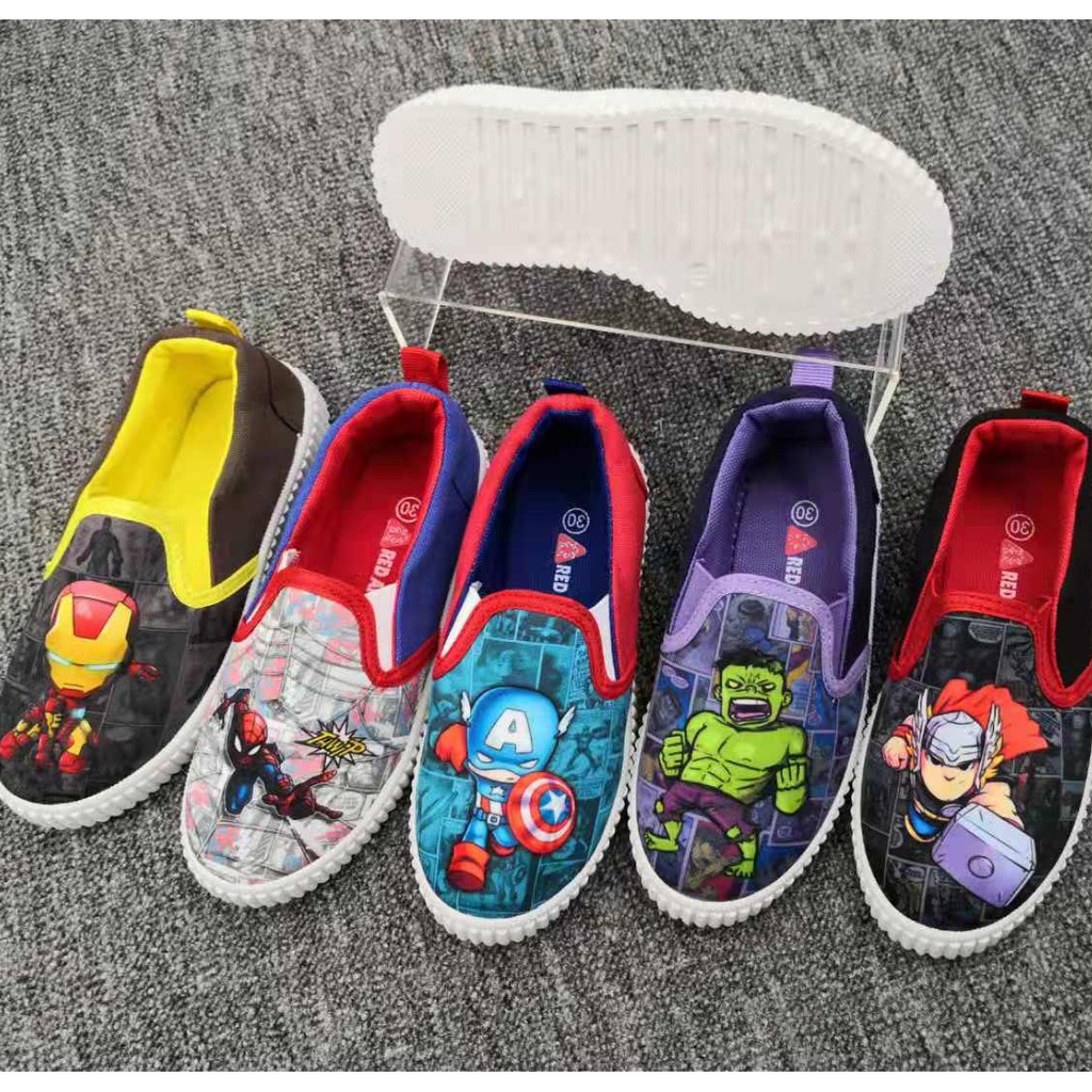 avengers slip on shoes