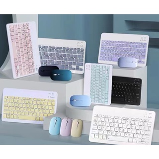 Super Slim Rechargeable  Bluetooth Keyboard with  Bluetooth Mouse set