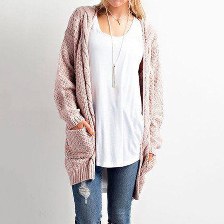 cozy open cardigan