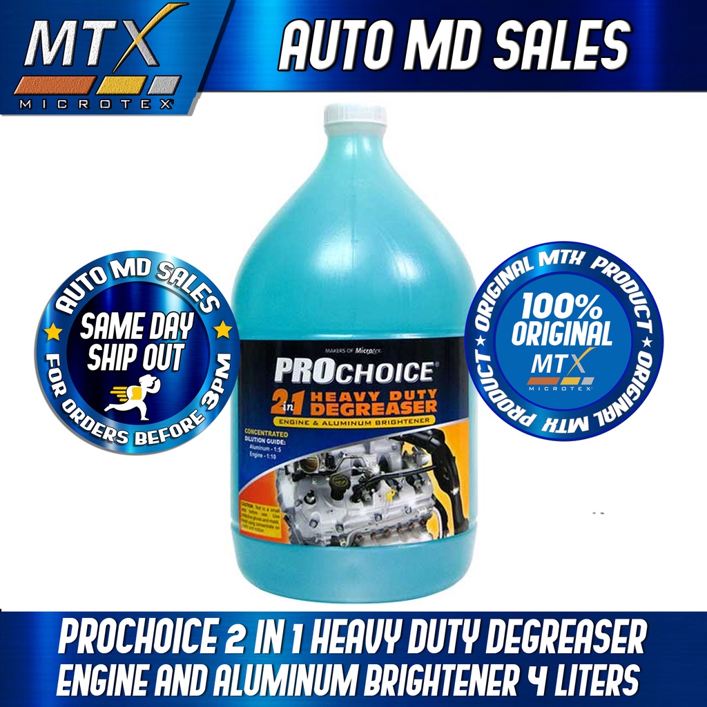 Prochoice Heavy Duty Degreaser Aluminum Brightener Gallon Shopee