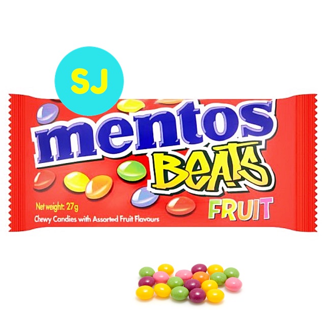 Mentos Beats Fruit 27g | Shopee Philippines