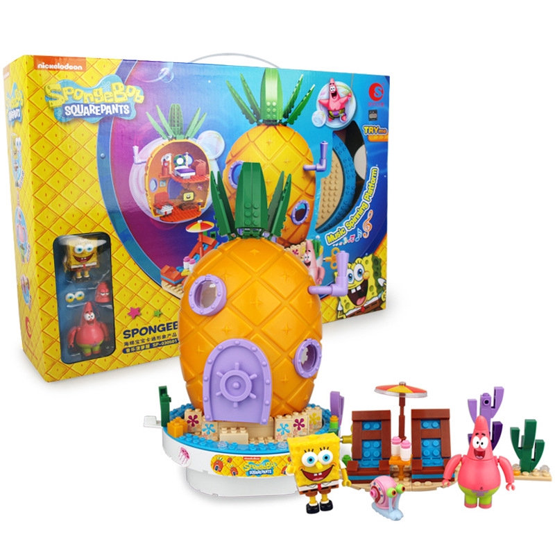 spongebob patrick house toy