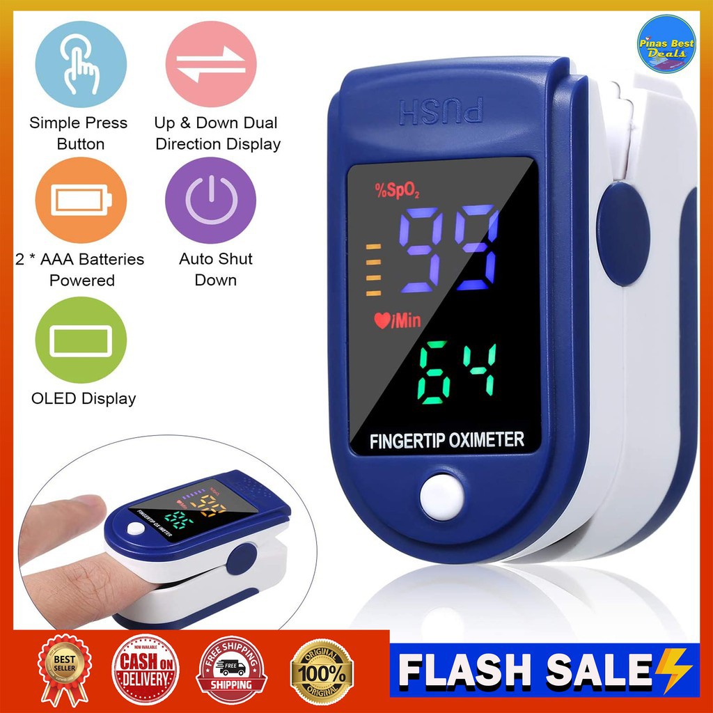 100 Original Meet LK87 Finger Tip Pulse Oximeter Blood Oxygen Meter Heart Rate Health Monitor