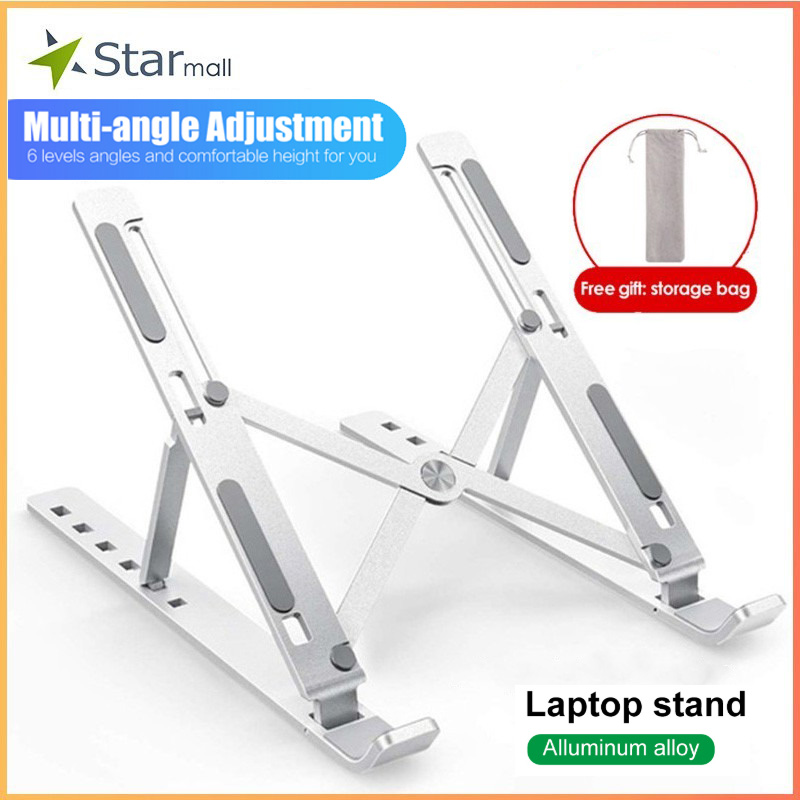 Adjustable Laptop Stand Foldable Aluminium Alloy Bracket for MacBook