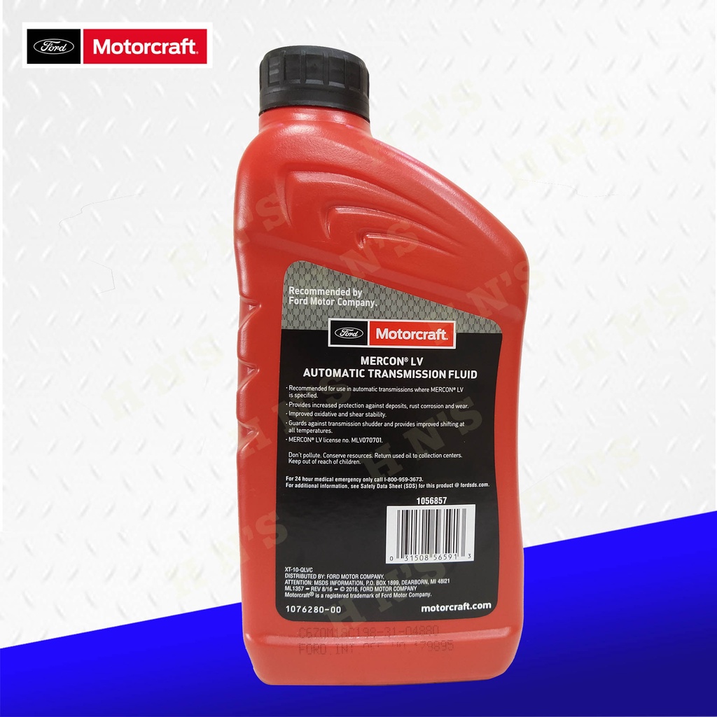 Motorcraft Mercon LV Automatic Transmission Fluid ( ATF ) and