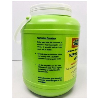 ORIGINAL STIKWEL VINYL GLUE PANDIKIT SA VINYL TILES 1 LITER, 1GALLON ...