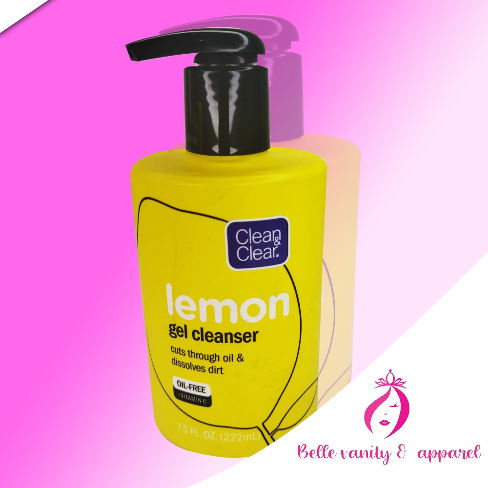 Clean & Clear Lemon Gel Cleanser (222ML) Shopee Philippines
