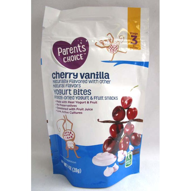 parents choice yogurt melts