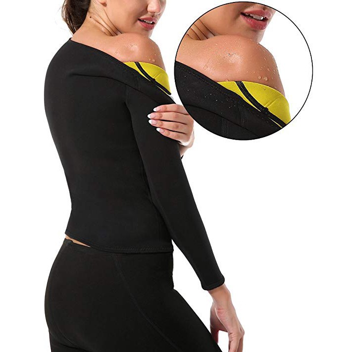 Spot sale Sauna Suit Sweat Suit for women Fitness weight loss fast