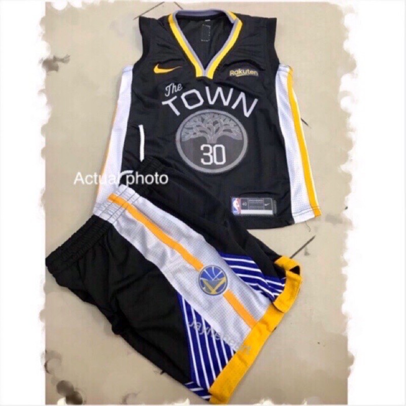 stephen curry the town jersey