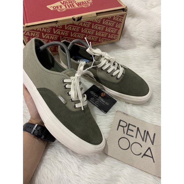 vans authentic pro green