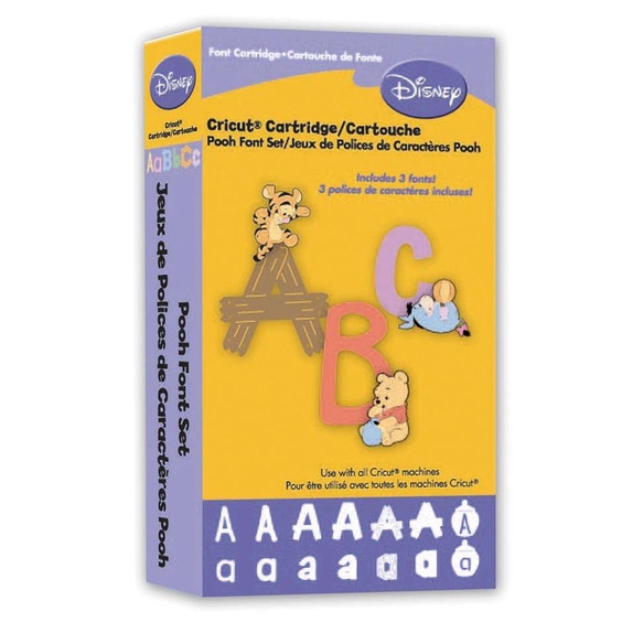 Cricut Disney Cartridge - Pooh Font Set | Shopee Philippines