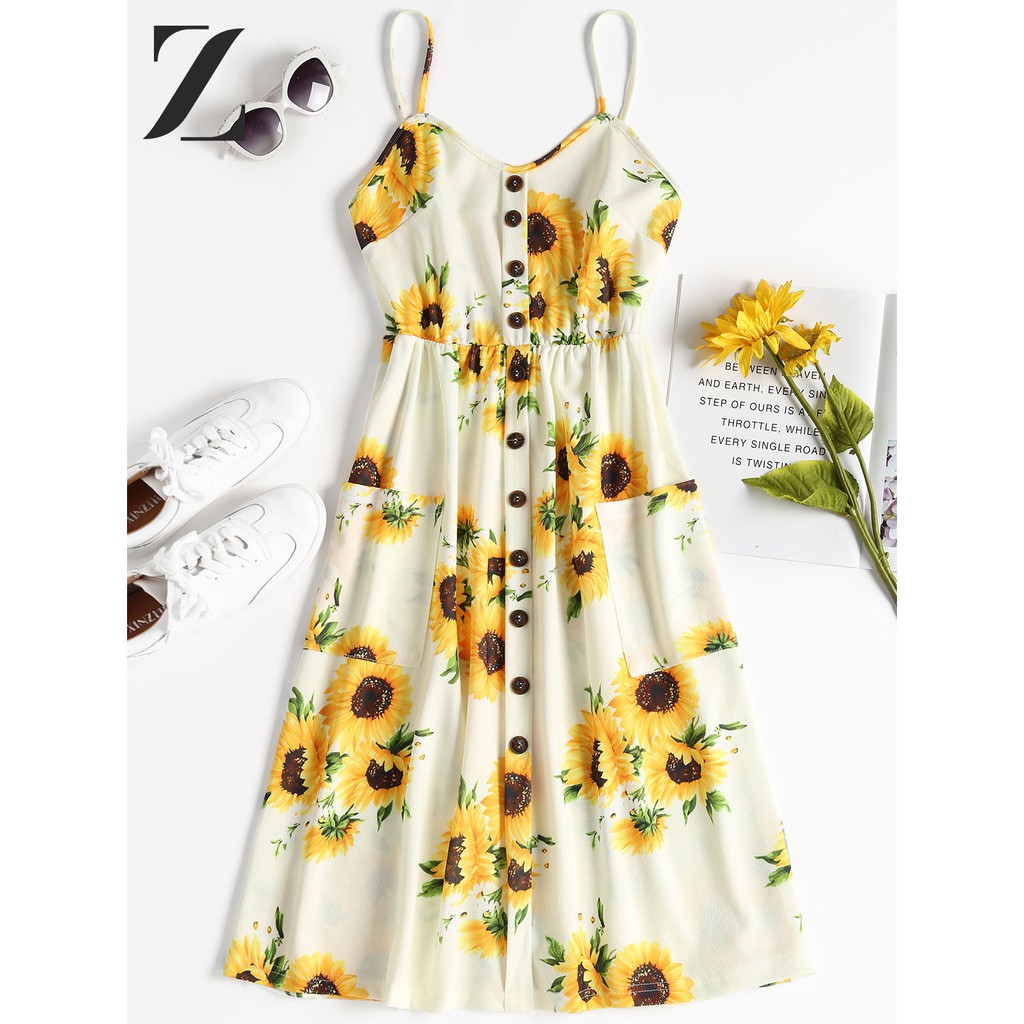 zaful sunflower