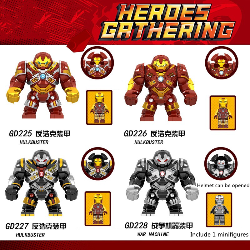 lego marvel iron man hulkbuster