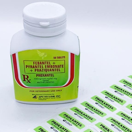 PROXANTEL DEWORMER TABLETS WITH STICKER SOLD PER PIECE Deworming Tablet
