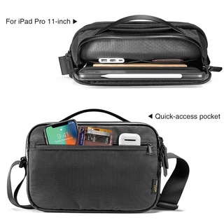 tomtoc Urban Commute Crossbody Tablet Shoulder Bag/Sling Bag - iPad Pro ...