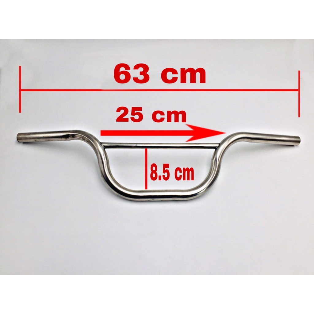 TMX STAINLESS HANDLE BAR WITH HOLDER Shopee Philippines