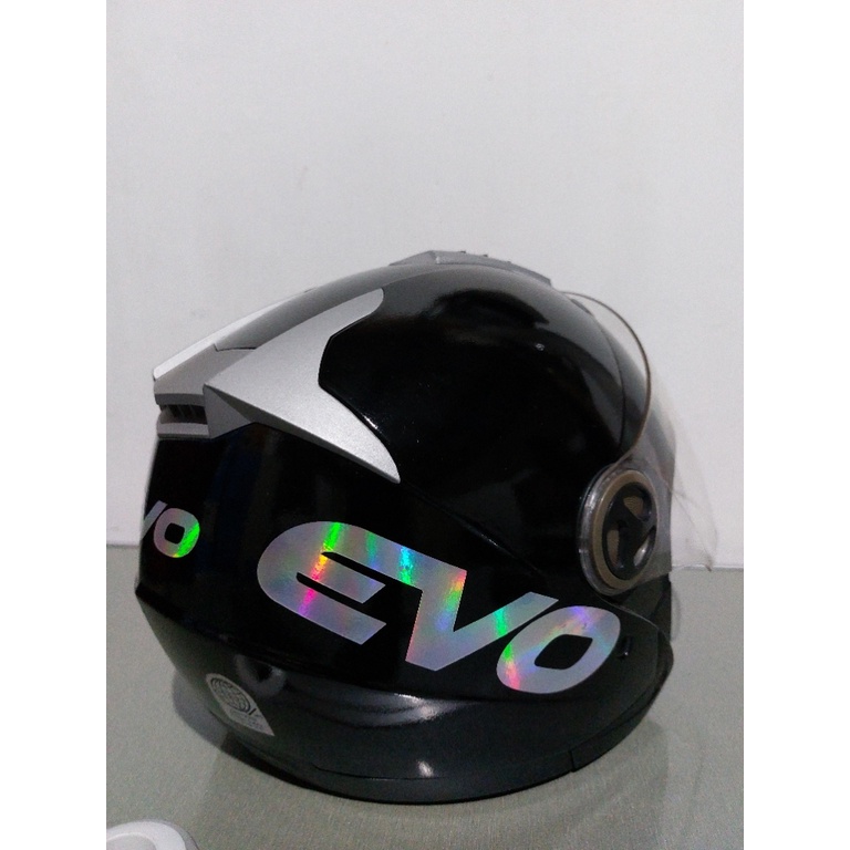 EVO HELMET STICKER DECAL SET FOR MOTORCYCLE HELMET Shopee Philippines