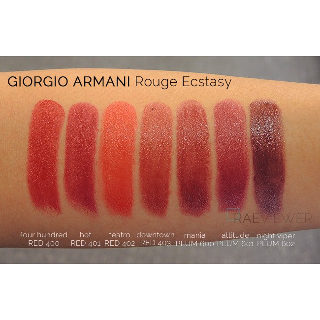 AUTHENTIC GIORGIO ARMANI BEAUTY ROUGE ECSTACY LIPSTICK | Shopee Philippines