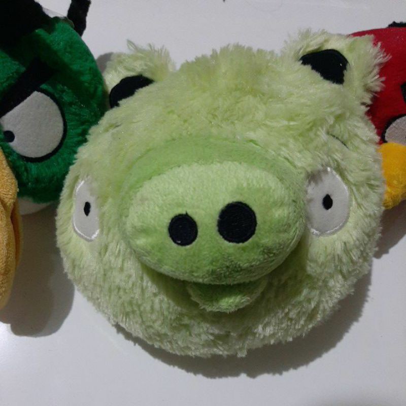 green pig plush