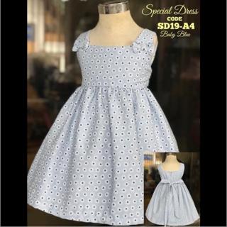 powder blue dress for kids