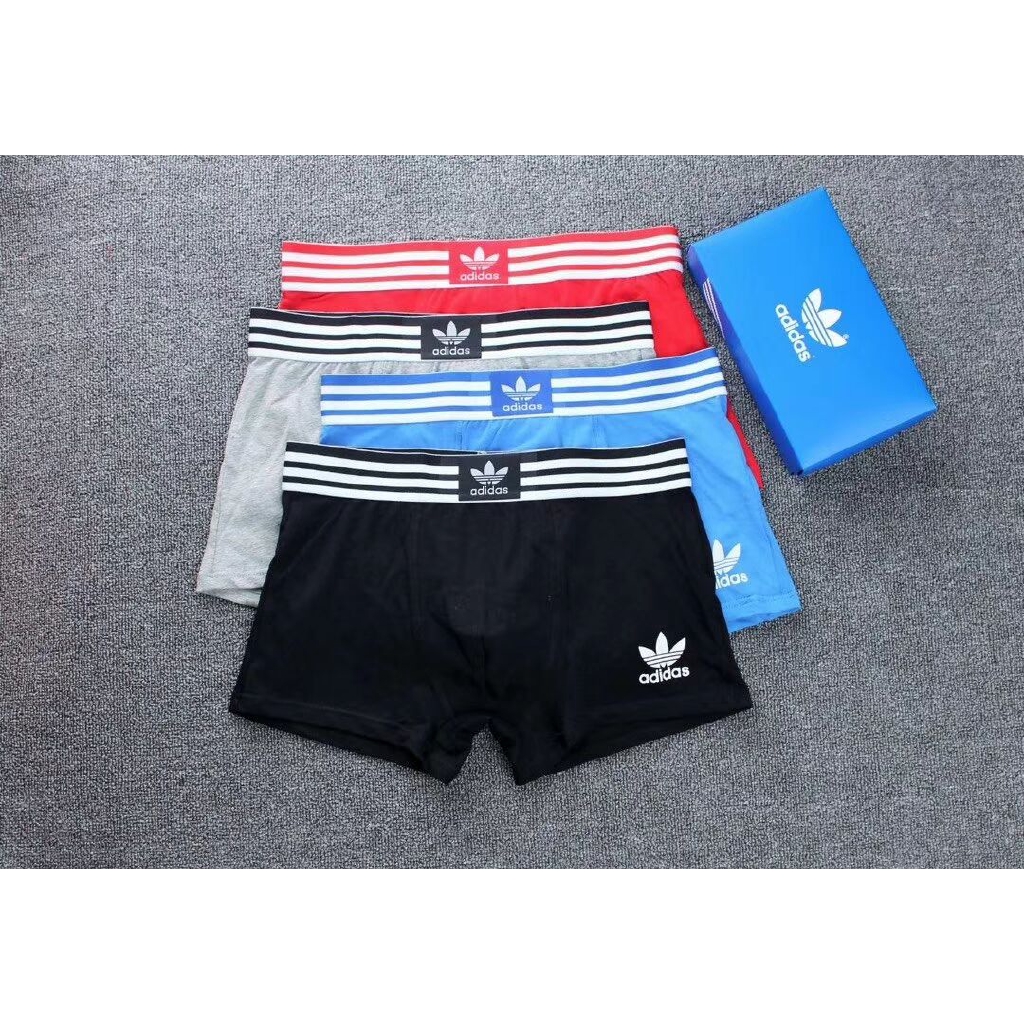 4Pcs Adidas Men's Underwear Cotton 