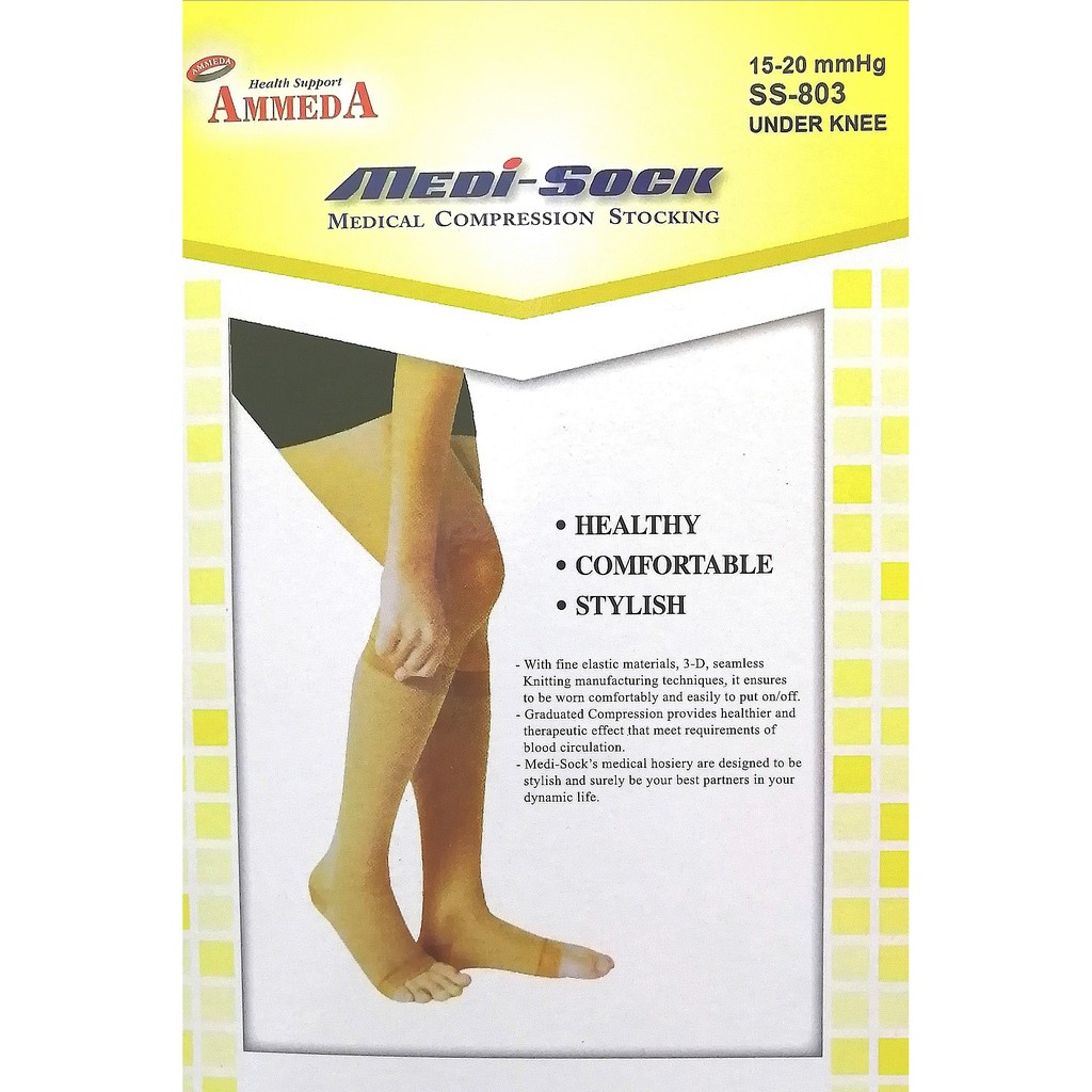 AMMEDA MEDISOCK UNDER KNEE/ OVER KNEE COMPRESSION S / M / L / XL Shopee Philippines