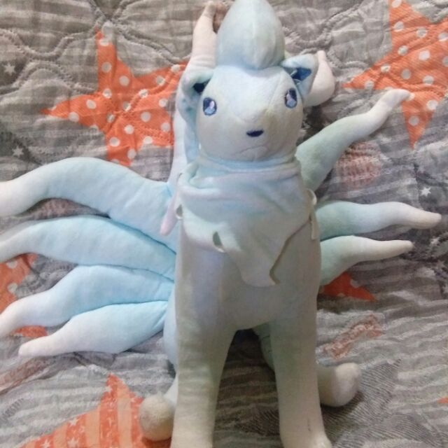 alolan ninetails plush