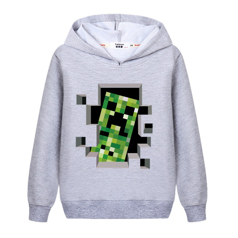 boys minecraft sweatshirt