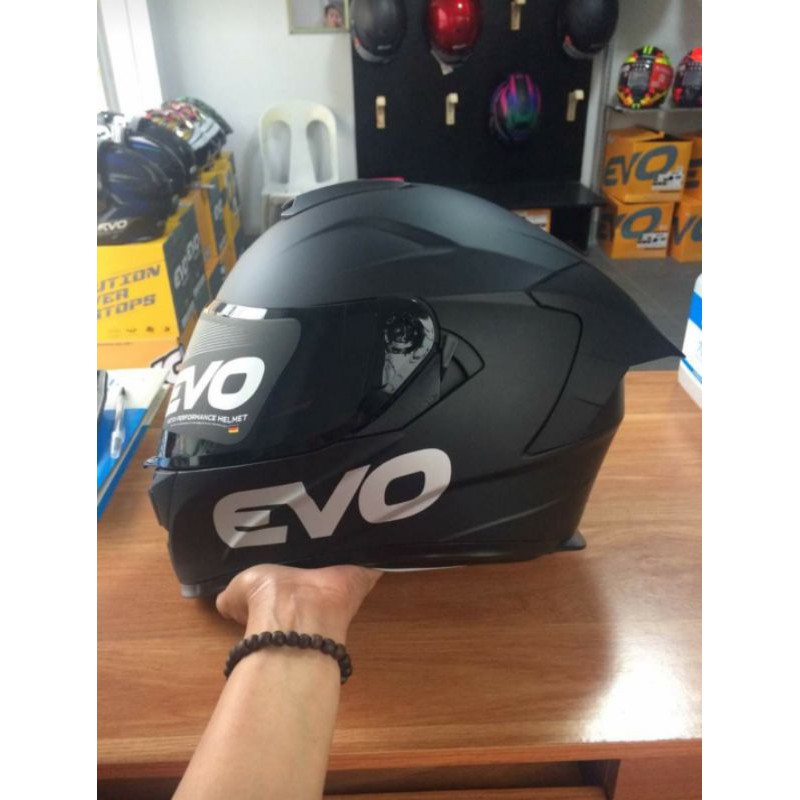 Evo Gt Pro Matte Black Size Medium Shopee Philippines