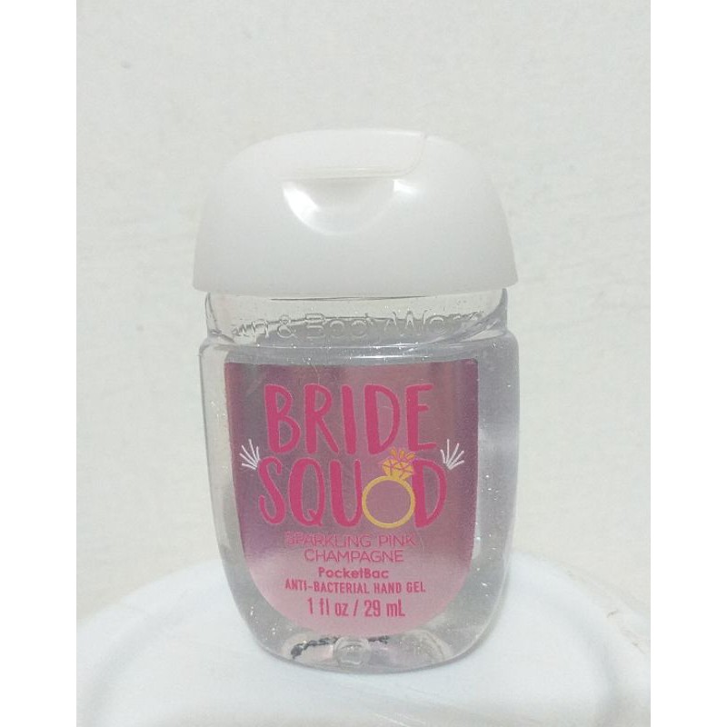 bath and body works bride squad hand sanitizer