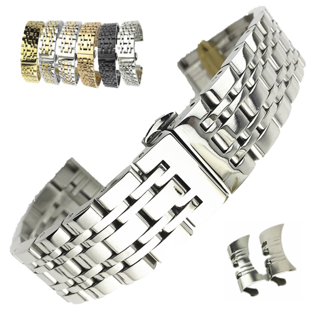 23mm stainless steel watch bracelet