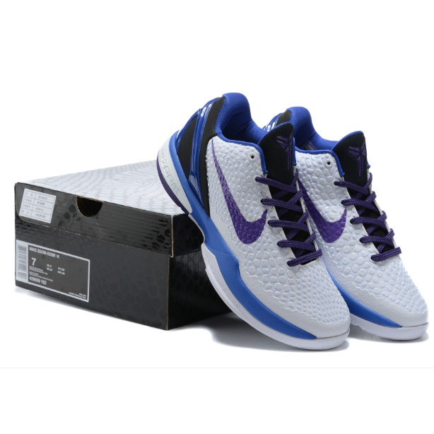 kobe white blue