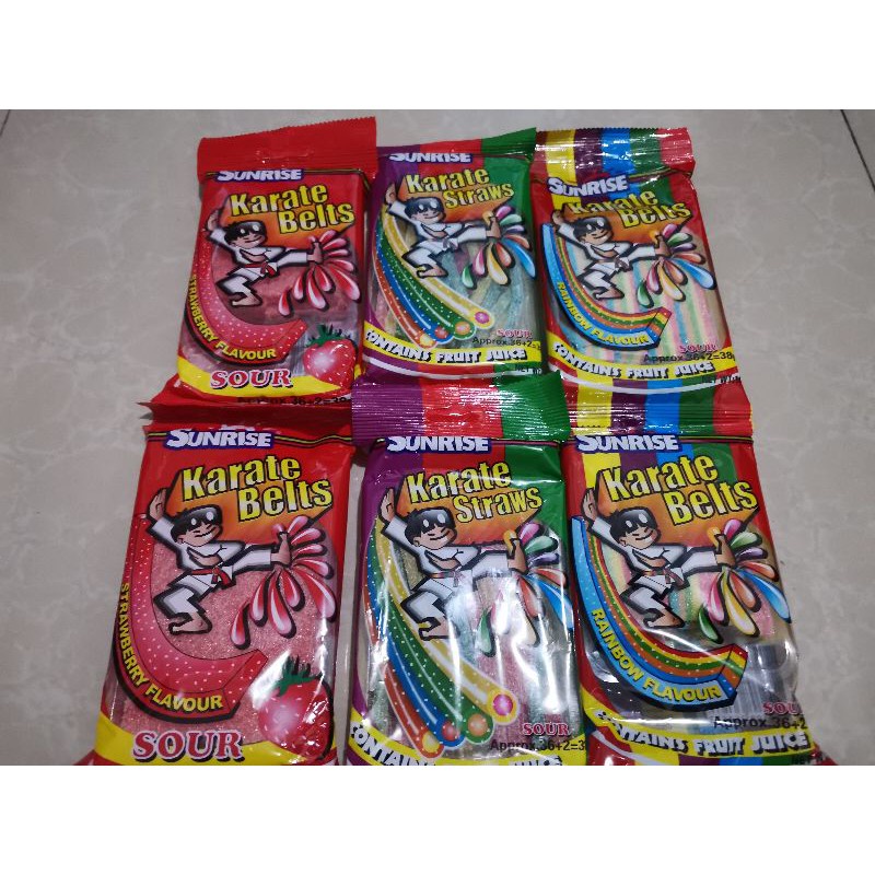 o puff marshmallow Sunrise Karate Belt Gummy Shopee Philippines